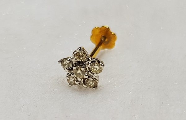 Diamond Nosepin - হীরার নাকফুল - Gems Jewellers & Gems Stone