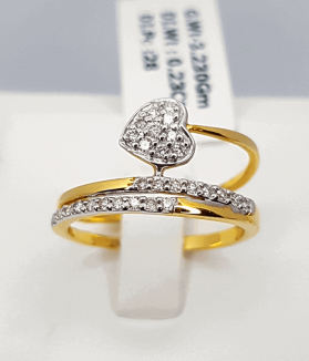 Latest Ladies Diamond Ring Design And Price In Bangladesh (BD) 2022 - লেটেষ্ট ডায়মন্ড রিং ডিজাইন ও দাম ২০২২ (3)