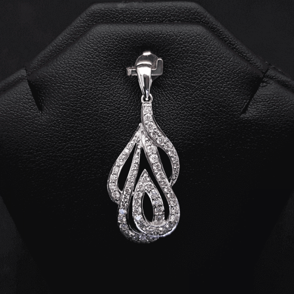 Diamond Allahu Pendant Or Locket - ডায়মন্ড বা হীরার আল্লাহু লকেট বা পেন্ডেন্ট - Gems Jewellers & Gems Stone