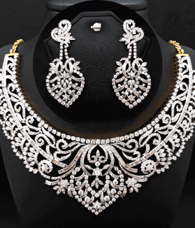 Traditional Latest Diamond Necklace Design & Price In Bangladesh - ডায়মন্ড বা হীরার নেকলেসের ডিজাইন ও দাম